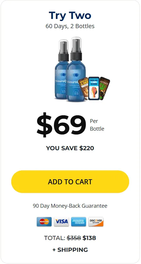 NeuroQuiet one bottle